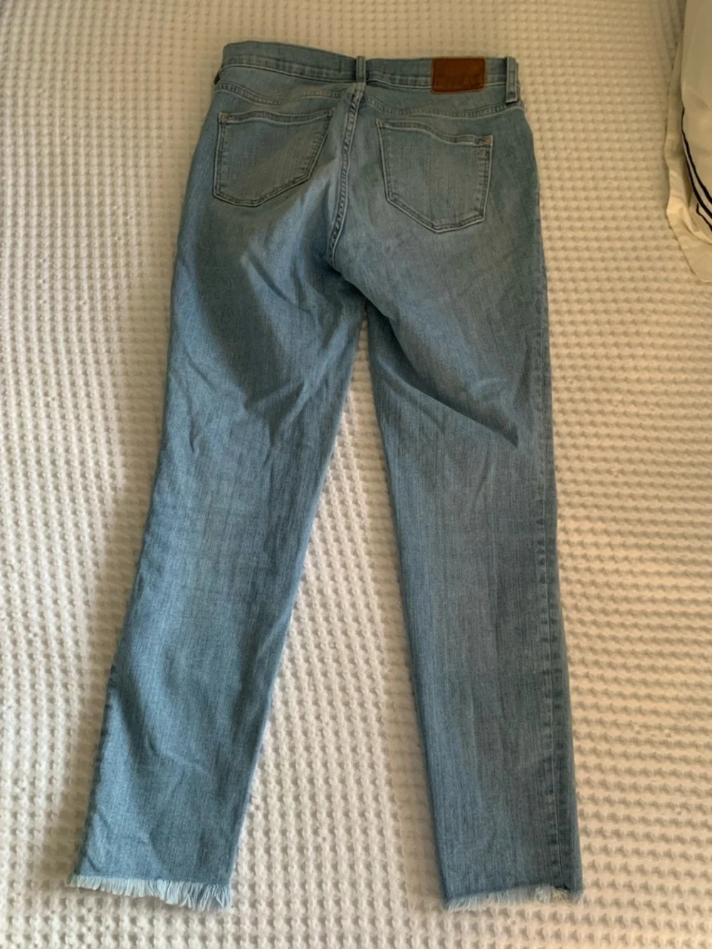 Madewell Light Blue High-Rise Skinny Jeans with Button-Fly - Picture 2 of 6